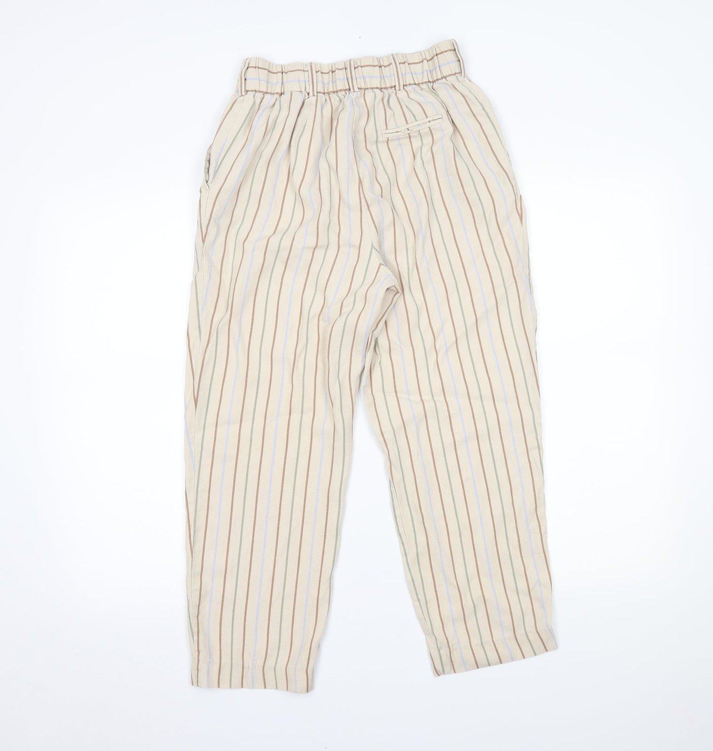 Womens UK Size 8 Marks and Spencer Regular Fit  Multicoloured Trousers