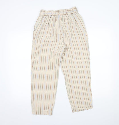 Womens UK Size 8 Marks and Spencer Regular Fit  Multicoloured Trousers