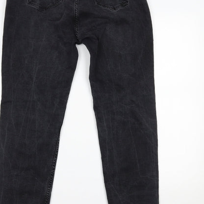 George Womens Black  Denim Skinny Jeans Size 10 L25 in