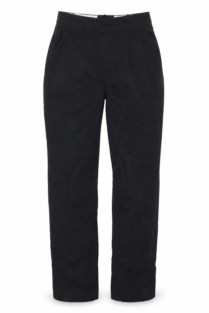 Womens UK Size 10 Steilmann Regular Fit  Black Trousers