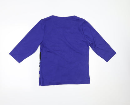 Womens UK Size 12 TIGI Black Basic Blouse