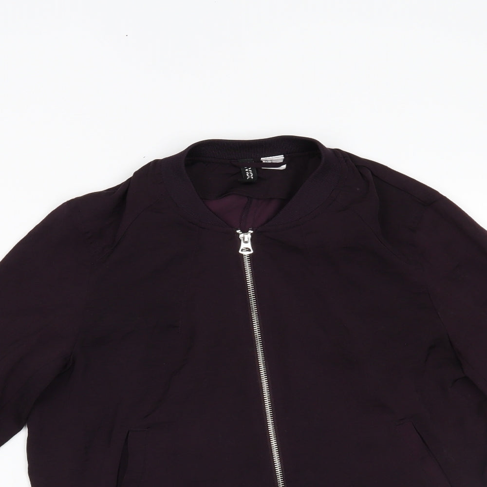 Womens UK Size 6 H&M Purple Jacket