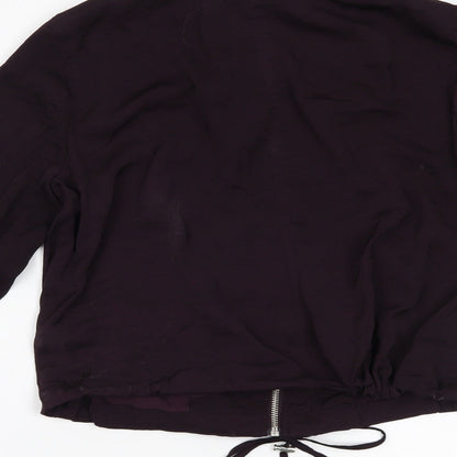 Womens UK Size 6 H&M Purple Jacket