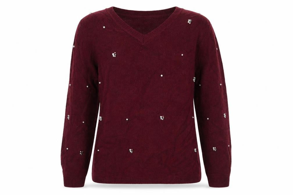 Womens UK Size 12 RJR.John Rocha Purple Pullover Jumper