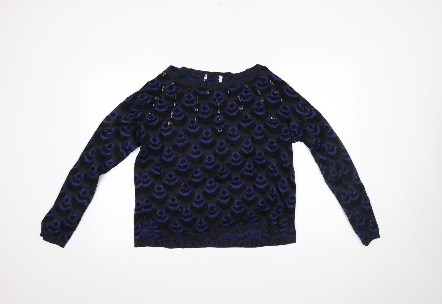 Womens UK Size 14 NEXT Blue Pullover Jumper