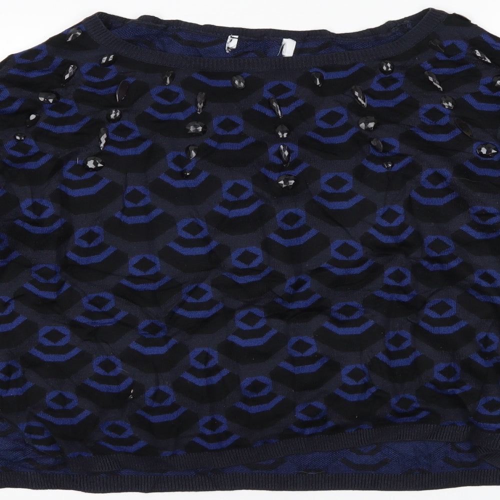 Womens UK Size 14 NEXT Blue Pullover Jumper