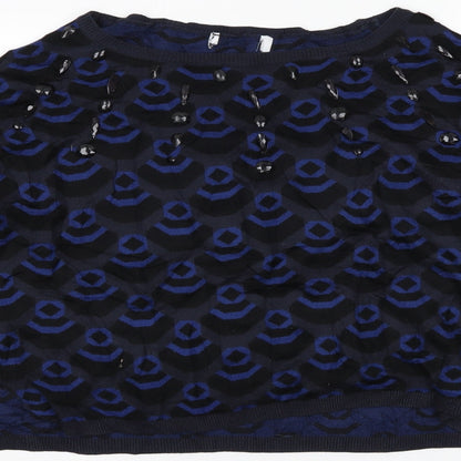 Womens UK Size 14 NEXT Blue Pullover Jumper