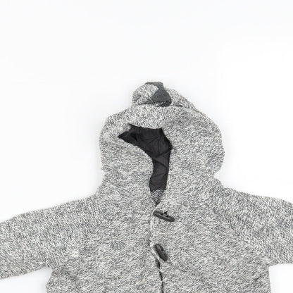 George Baby Grey   Cardigan Jumper Size 12-18 Months