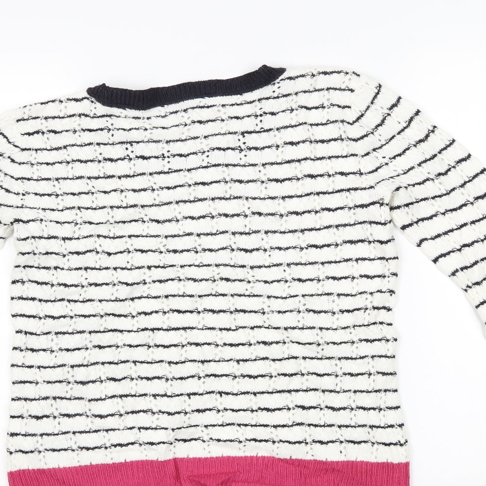 Womens UK Size 8 Marks and Spencer Multicoloured Pullover Jumper