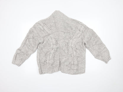 Marks and Spencer Mens Grey   Cardigan Jumper