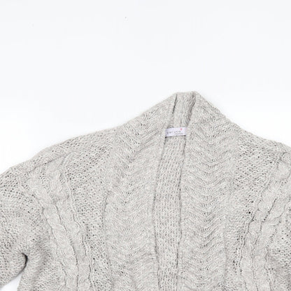 Marks and Spencer Mens Grey   Cardigan Jumper