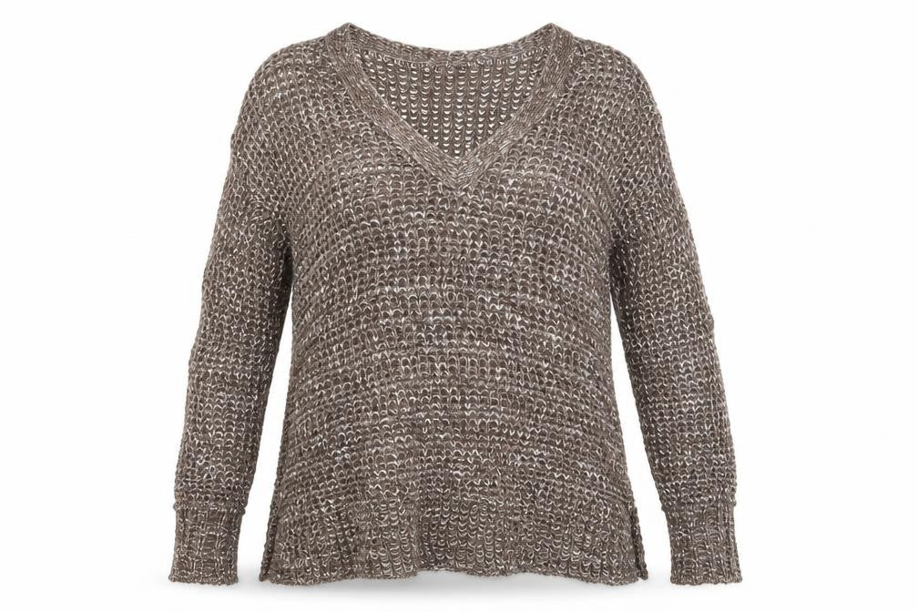 Womens UK Size M American Eagle Outfitters Brown Basic Blouse