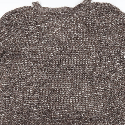 Womens UK Size M American Eagle Outfitters Brown Basic Blouse