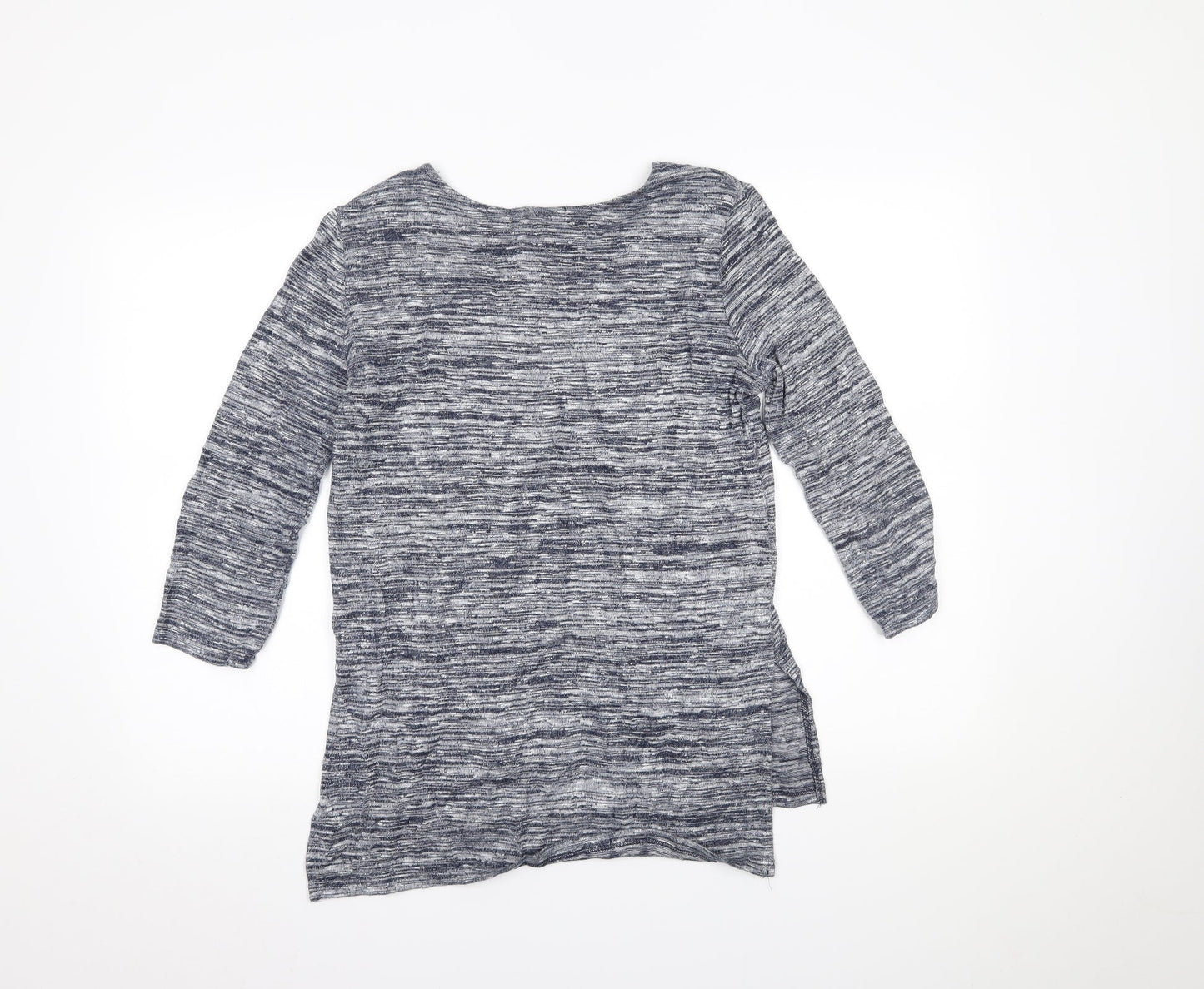 Womens UK Size 8 Marks and Spencer Blue Basic Blouse