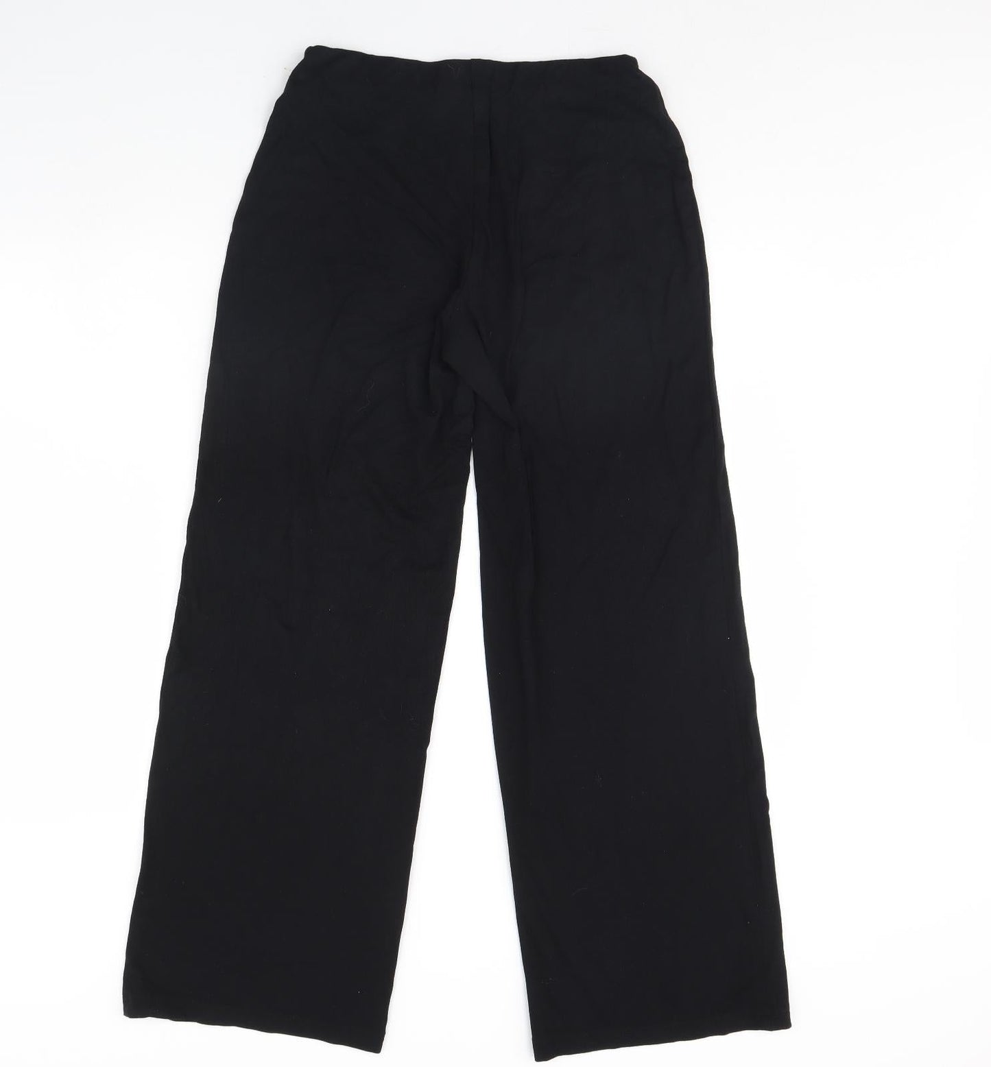 Womens UK Size 10 m&s Regular Fit  Black Trousers