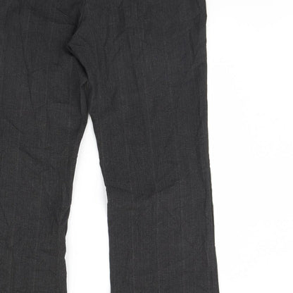 Per Se Womens Grey   Trousers  Size 16 L31 in