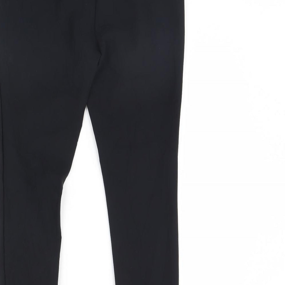 Womens UK Size 30 in Preworn Regular Fit  Black Trousers