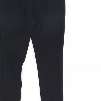 Womens UK Size 30 in Preworn Regular Fit  Black Trousers