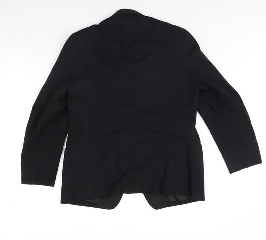 Mens UK Size 40 Preworn Black Jacket