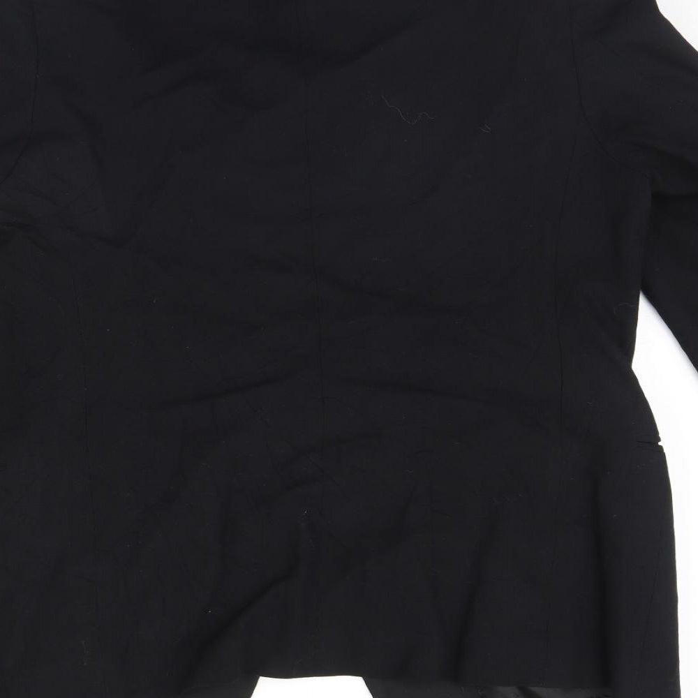 Mens UK Size 40 Preworn Black Jacket