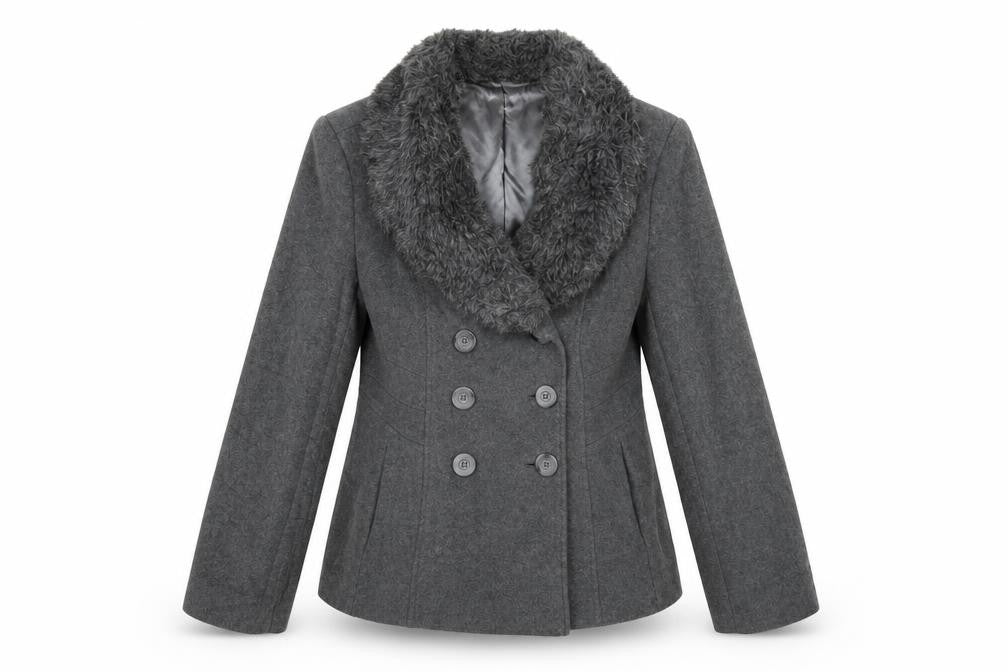Womens UK Size 12 Precis Grey Jacket