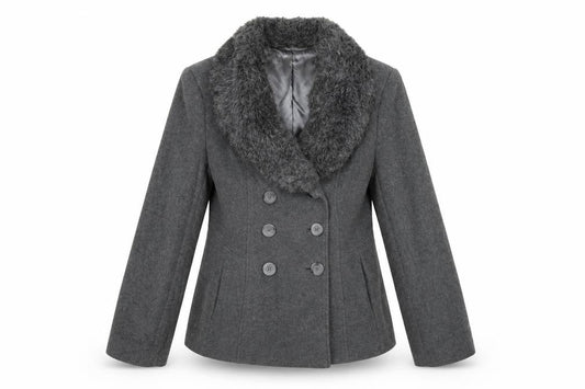 Womens UK Size 12 Precis Grey Jacket