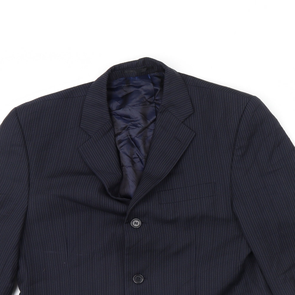Mens UK Size 38 Daniel Hetcher Blue Jacket