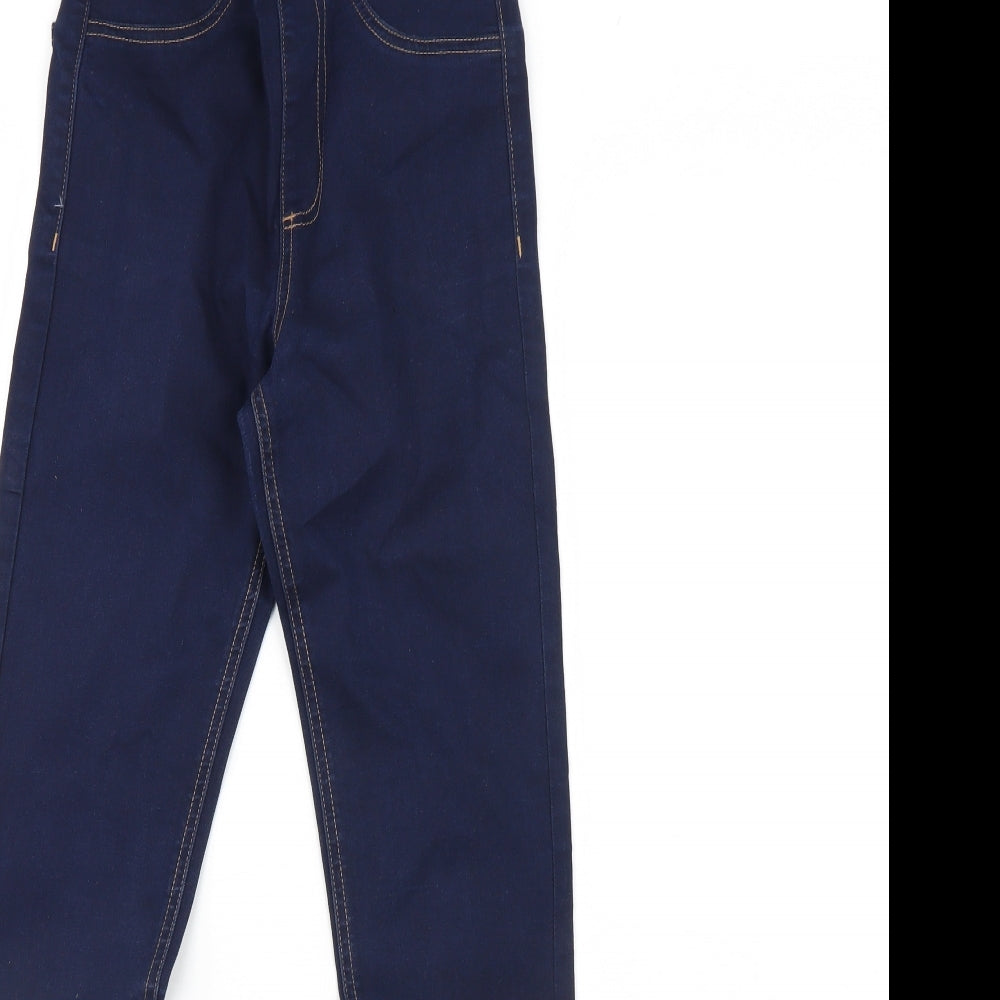 M&S Womens Blue  Denim Jegging Jeans Size 6 L28 in