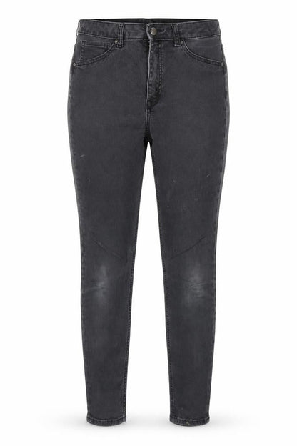 Womens Black  Denim Skinny Jeans Size 14 L29 in