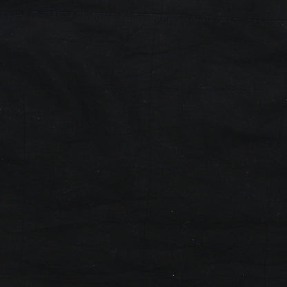 Womens UK Size 16 Marks and Spencer Black Overcoat