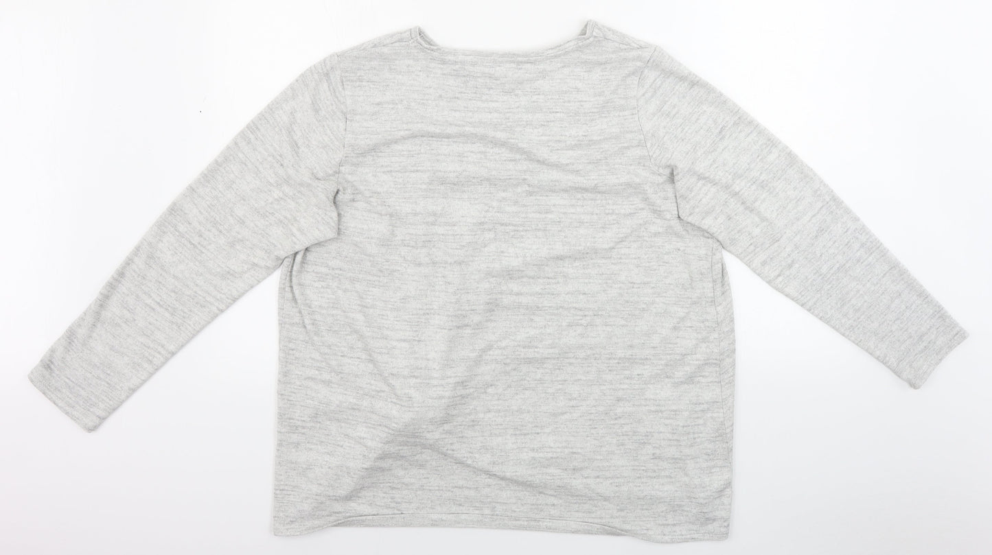 George Womens Grey   Pullover Jumper Size XL