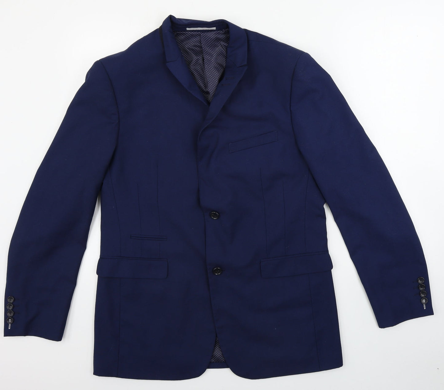 Mens UK Size L Skopes Regular Blue Suit Jacket