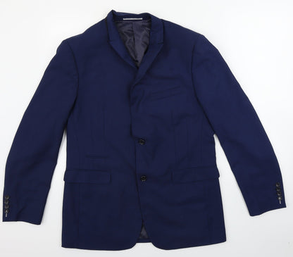 Mens UK Size L Skopes Regular Blue Suit Jacket
