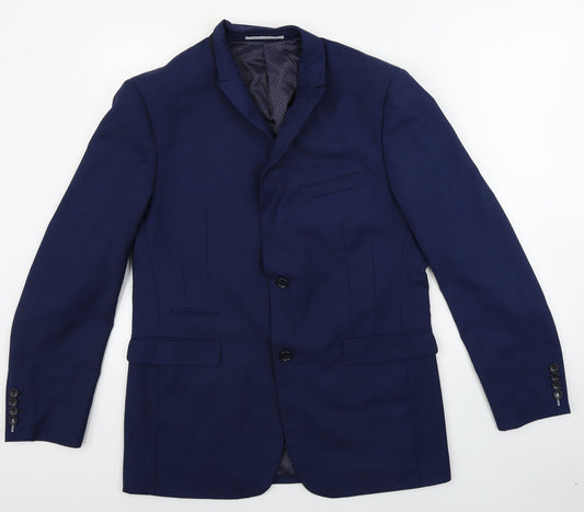 Mens UK Size L Skopes Regular Blue Suit Jacket
