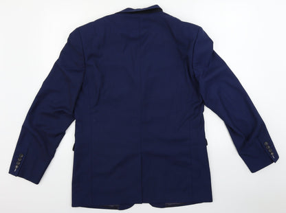 Mens UK Size L Skopes Regular Blue Suit Jacket