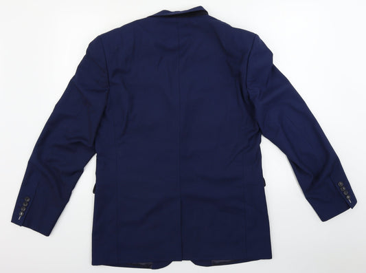 Mens UK Size L Skopes Regular Blue Suit Jacket