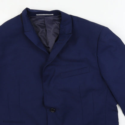 Mens UK Size L Skopes Regular Blue Suit Jacket