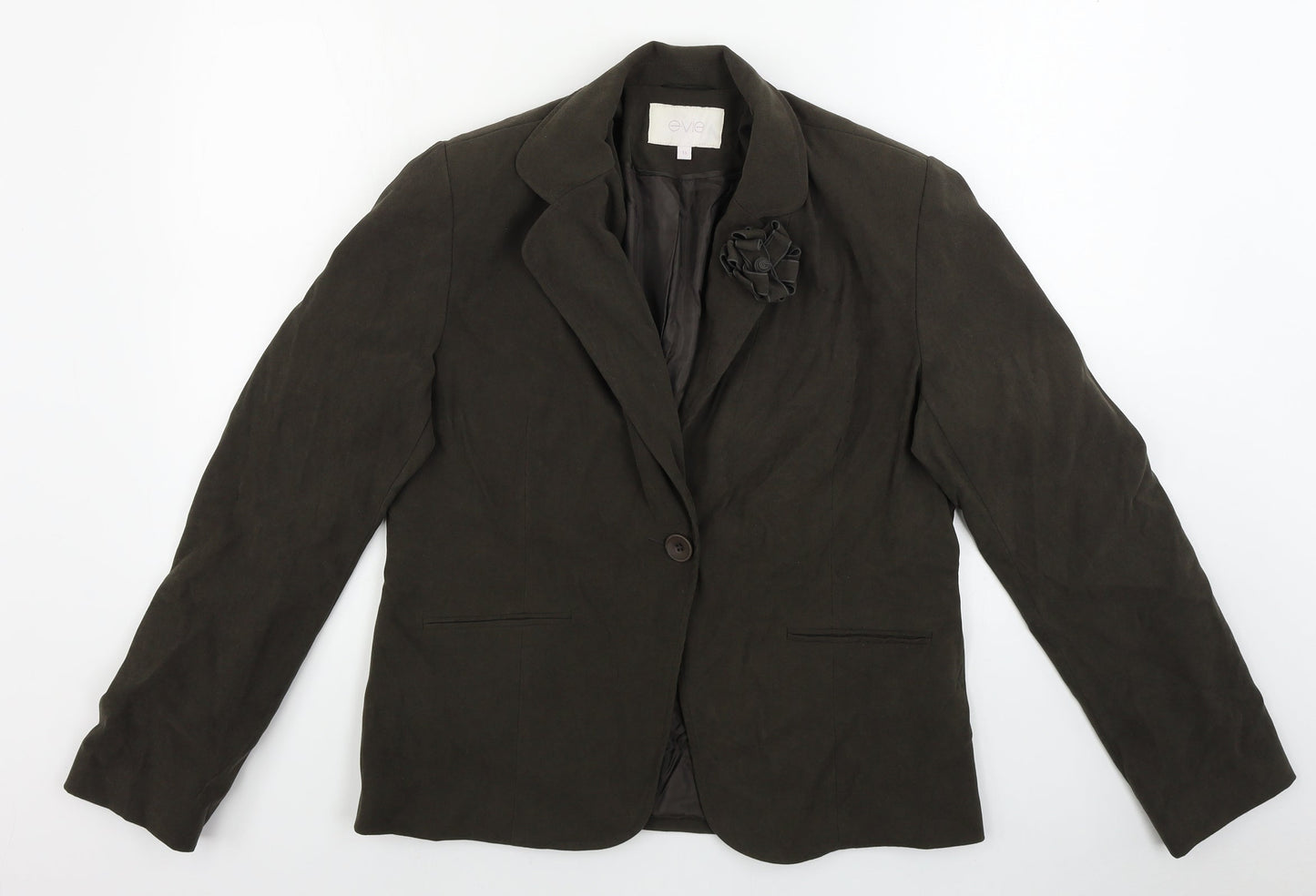 Womens UK Size 16 EVIE Regular Brown Blazer