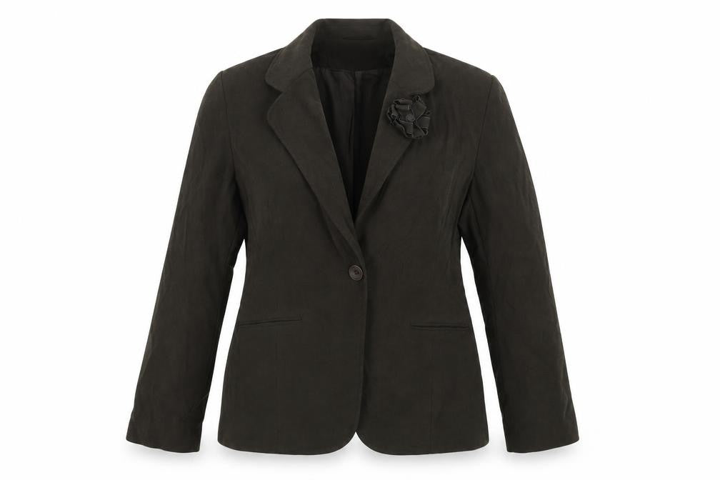 Womens UK Size 16 EVIE Regular Brown Blazer
