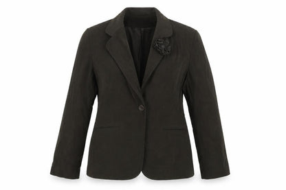 Womens UK Size 16 EVIE Regular Brown Blazer