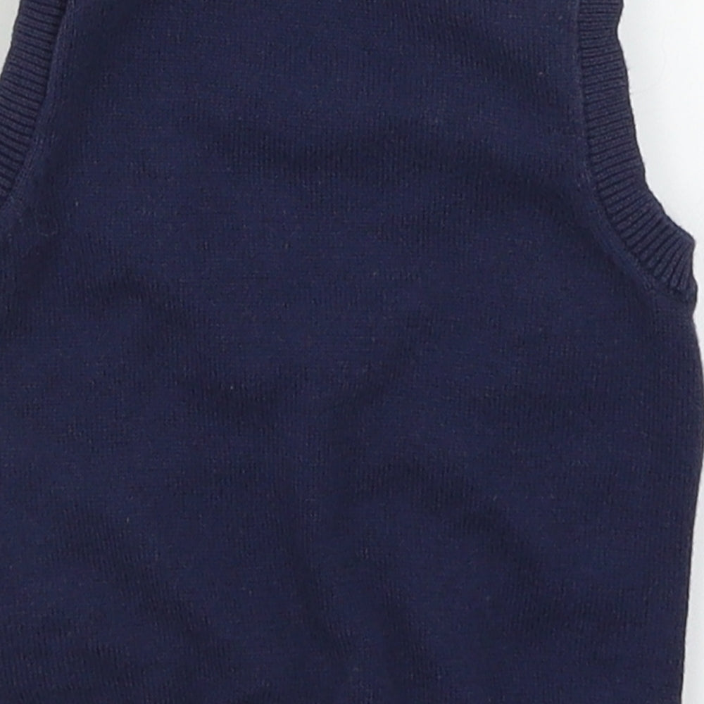 Mother Care Baby Blue Geometric  Jacket  Size 3-6 Months