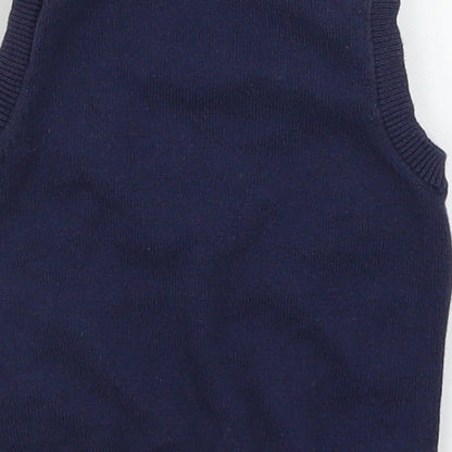 Mother Care Baby Blue Geometric  Jacket  Size 3-6 Months