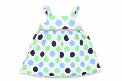 Cherokee Girls Multicoloured Polka Dot  Pinafore/Dungaree Dress  Size 18 Months  - Cherokee Pinafore Dress Toddler