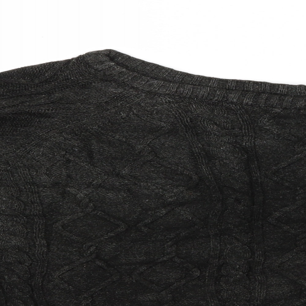 George Mens Black   Pullover Jumper Size L  - George Jumper