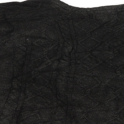 George Mens Black   Pullover Jumper Size L  - George Jumper