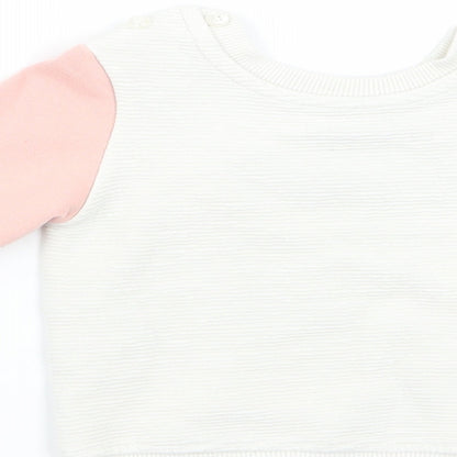 Primark Girls Multicoloured   Pullover Casual Size 6-9 Months  - Cute Logo