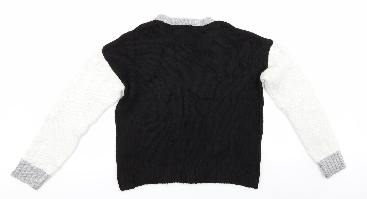 Womens UK Size 8 Select Multicoloured Pullover Jumper