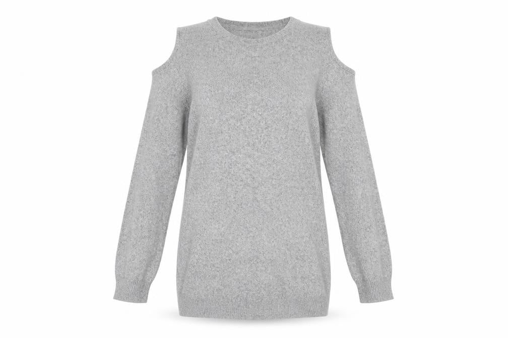 F&F Womens Green   Pullover Jumper Size 6  - Florence and Fred - Cut out Shoulders