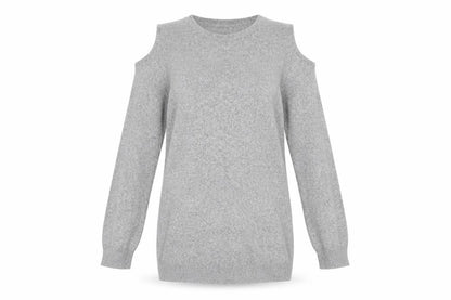F&F Womens Green   Pullover Jumper Size 6  - Florence and Fred - Cut out Shoulders