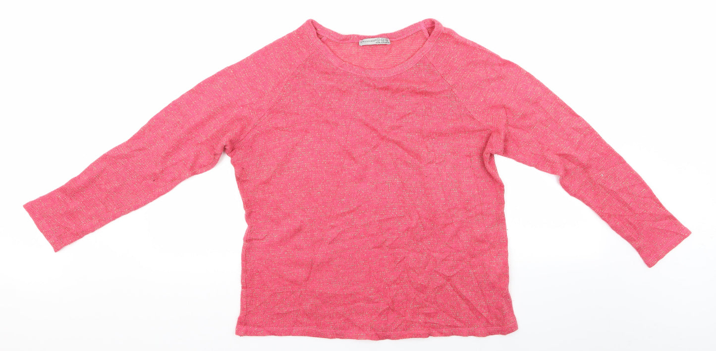 Womens UK Size 14 Atmosphere Pink Pullover Jumper